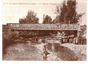 Peyriac - Le pont sur l'Argent double